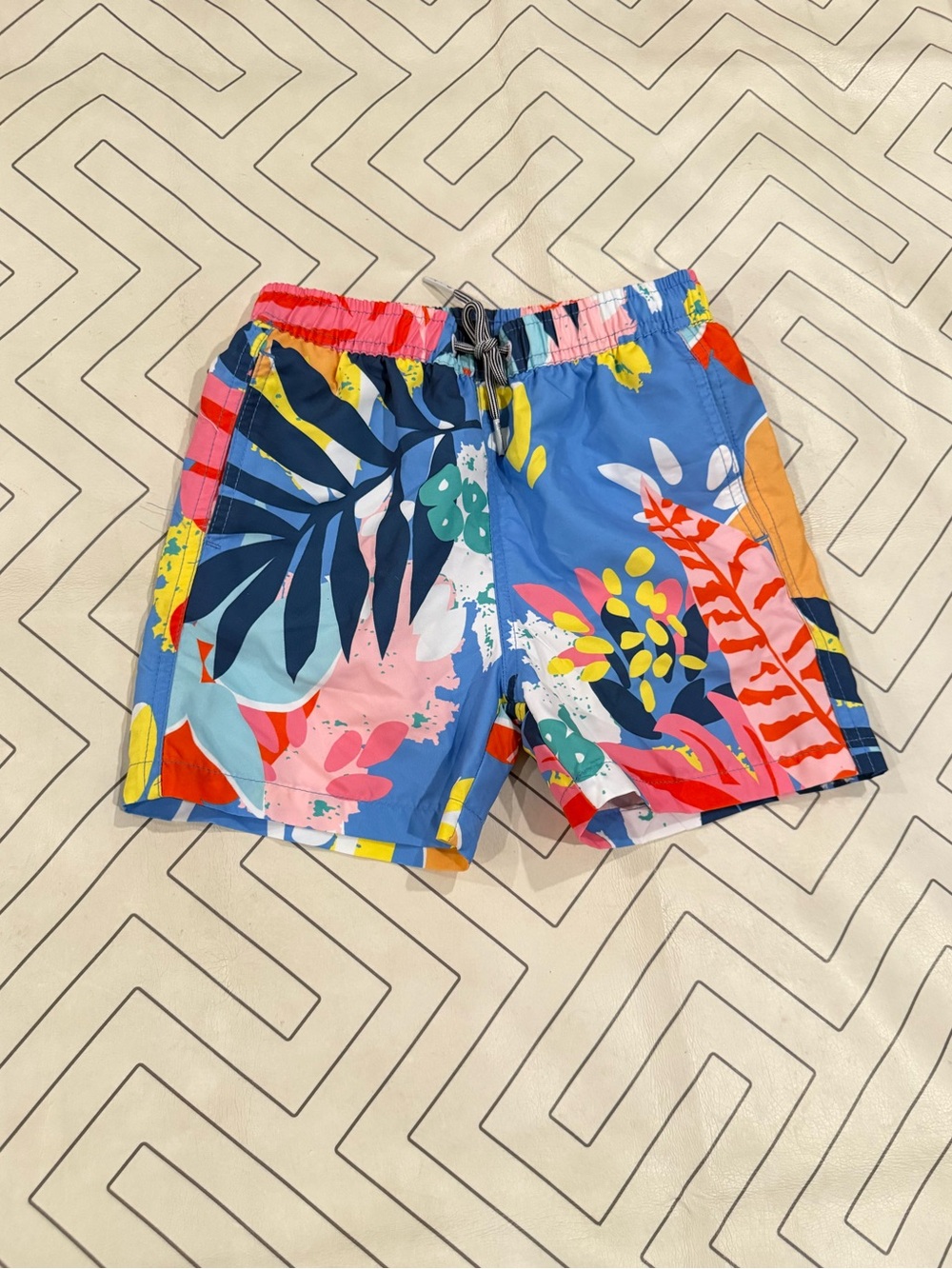 NWT Boardies Multi-Color Tropical Print Swim Trunks
